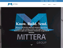 Tablet Screenshot of mittera.com